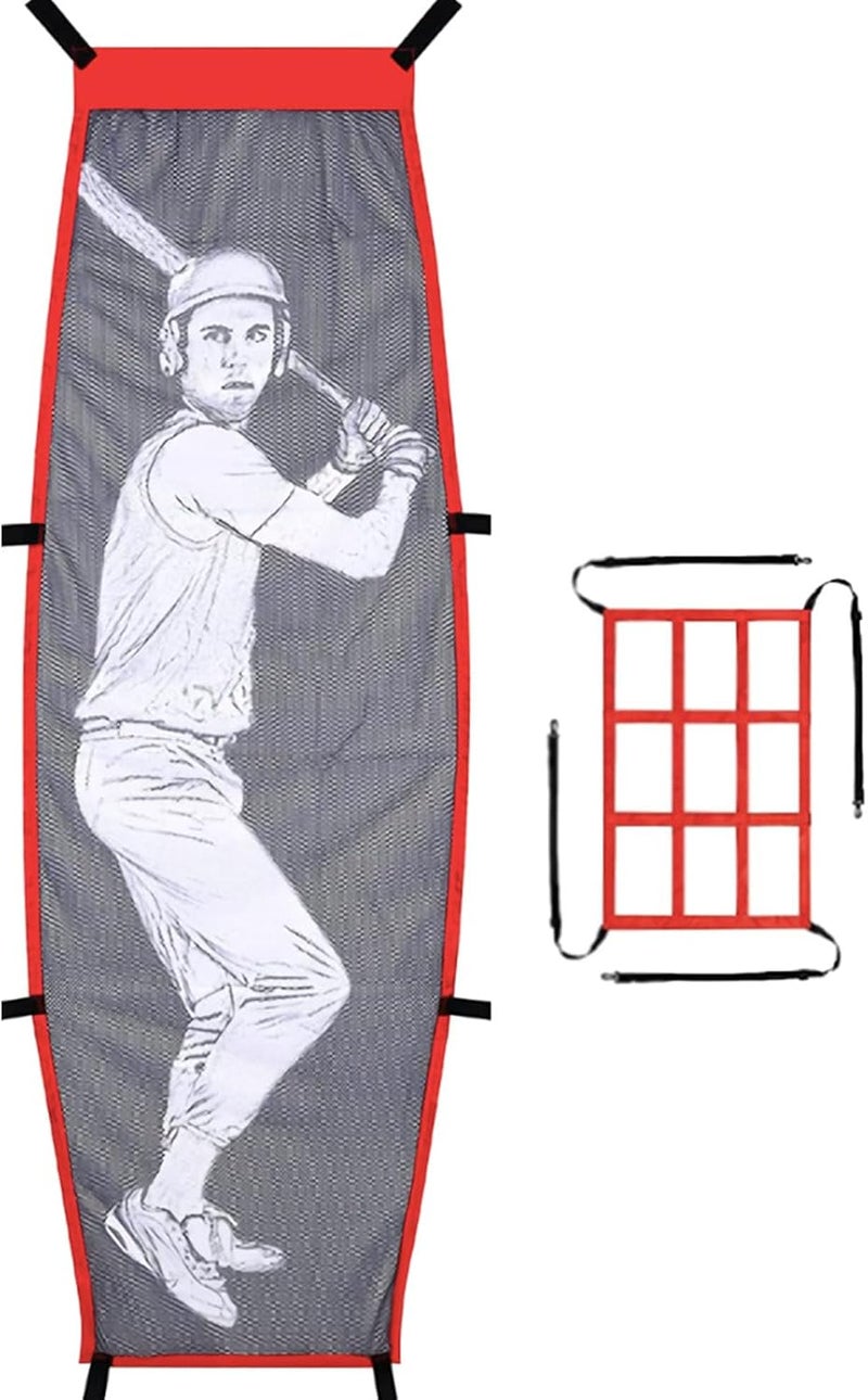 Supvision Baseball and Softball Pitching Dummy Batter Training Mannequin Pitching Target Pitching Softball Pitching Tools Aid for Improved Accuracy - Image 1